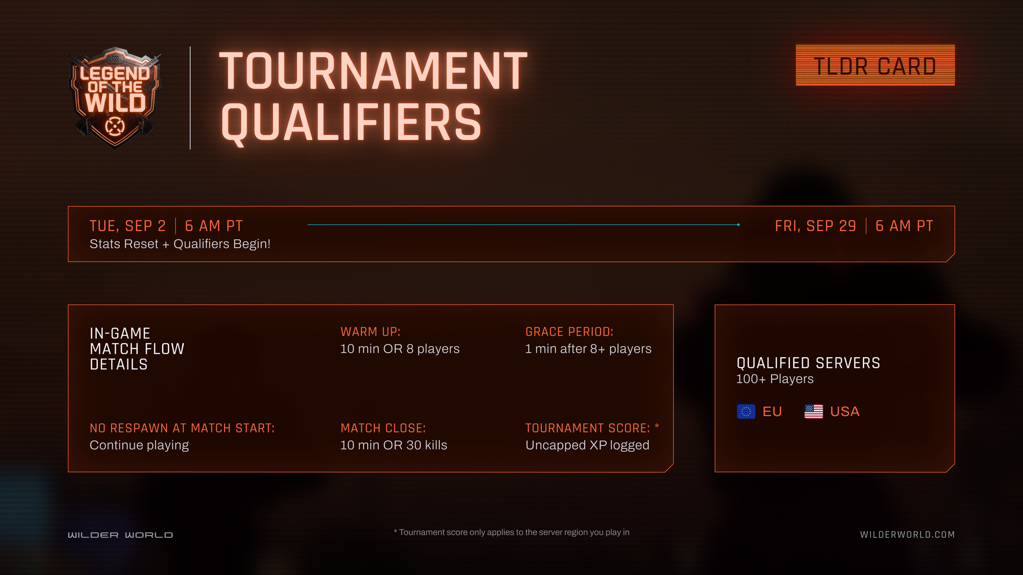 Legend of the WILD $100K Tournament
